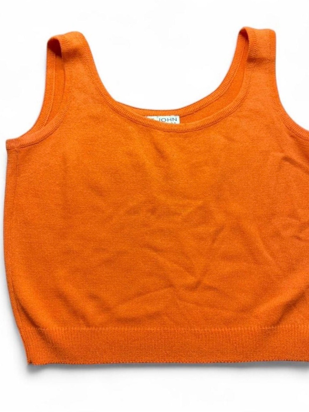 St. John Orange Tank Top